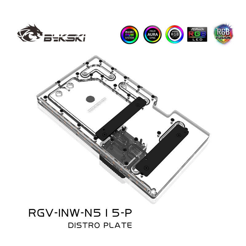 Bykski Acrylic Distro Plate Us - Distro Plate Ddc Pump Combo recension och pris