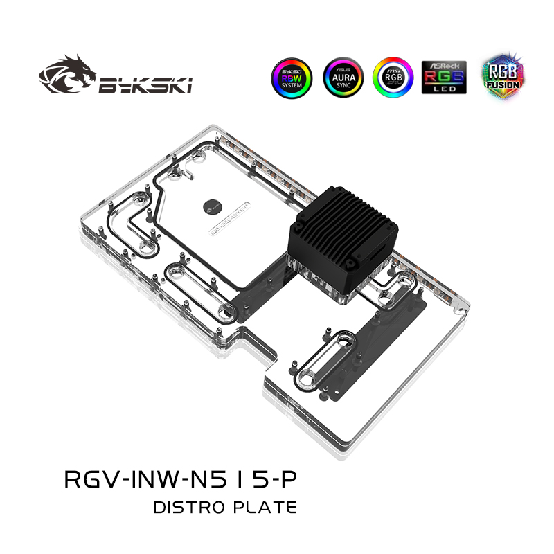 Bykski Acrylic Distro Plate Us - Distro Plate Ddc Pump Combo recension och pris