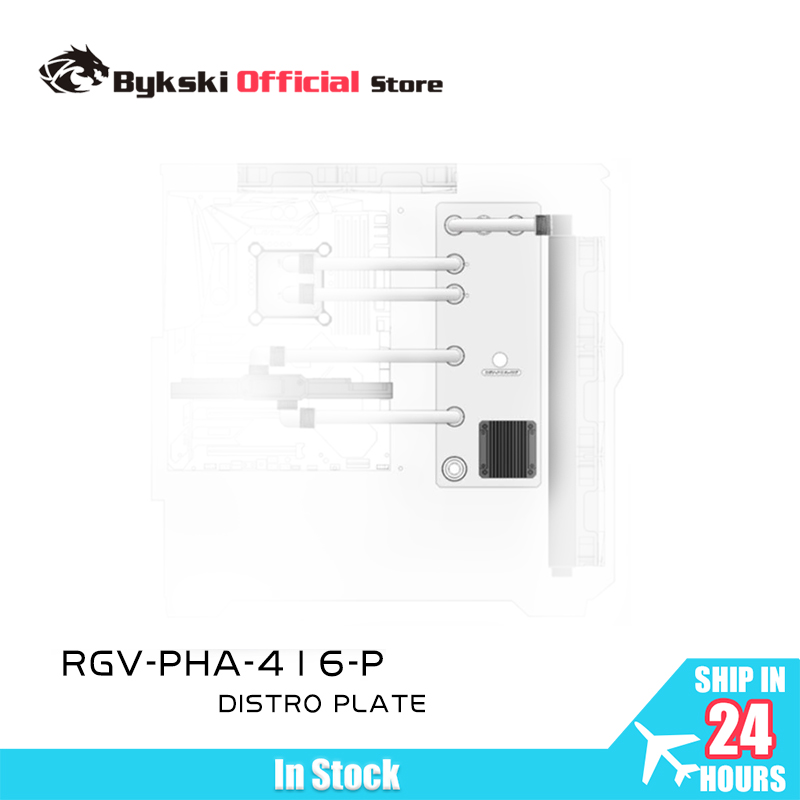 BYKSKI RGV-PHA-416-P Acrylic T - Distro Plate Ddc Pump Combo recension och pris