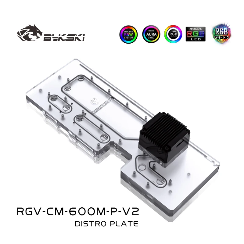 BYKSKI Acrylic Tank use for Ma - Distro Plate Ddc Pump Combo recension och pris