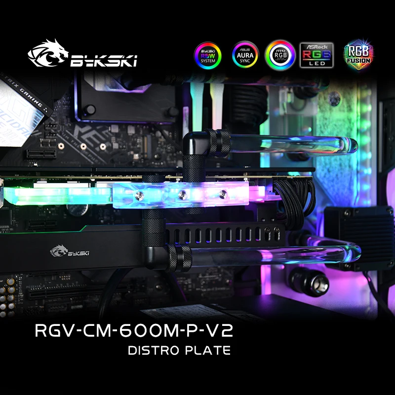 BYKSKI Acrylic Tank use for Ma - Distro Plate Ddc Pump Combo recension och pris